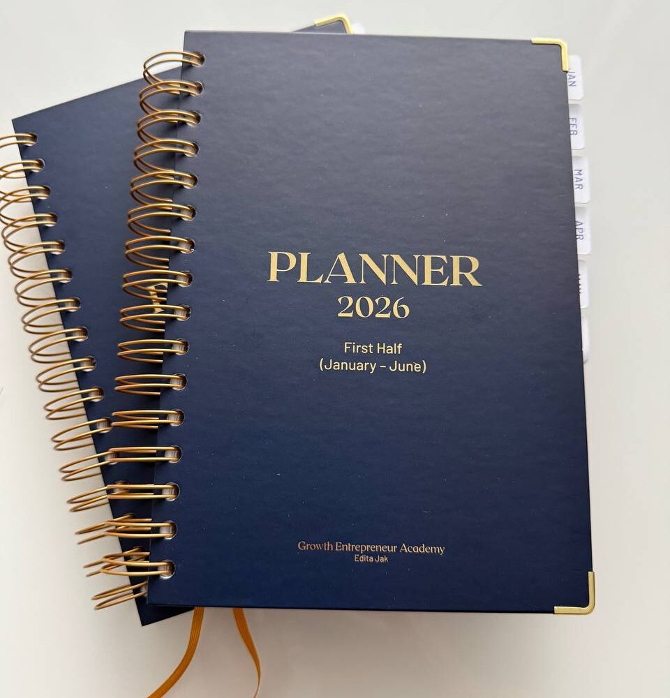 Planner 2026 – dviejų tomų autorinė darbo knyga